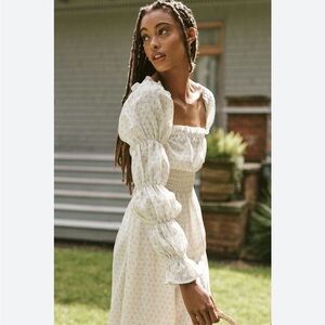 Daily Sleeper Michelin Dress pink flowers - Size S